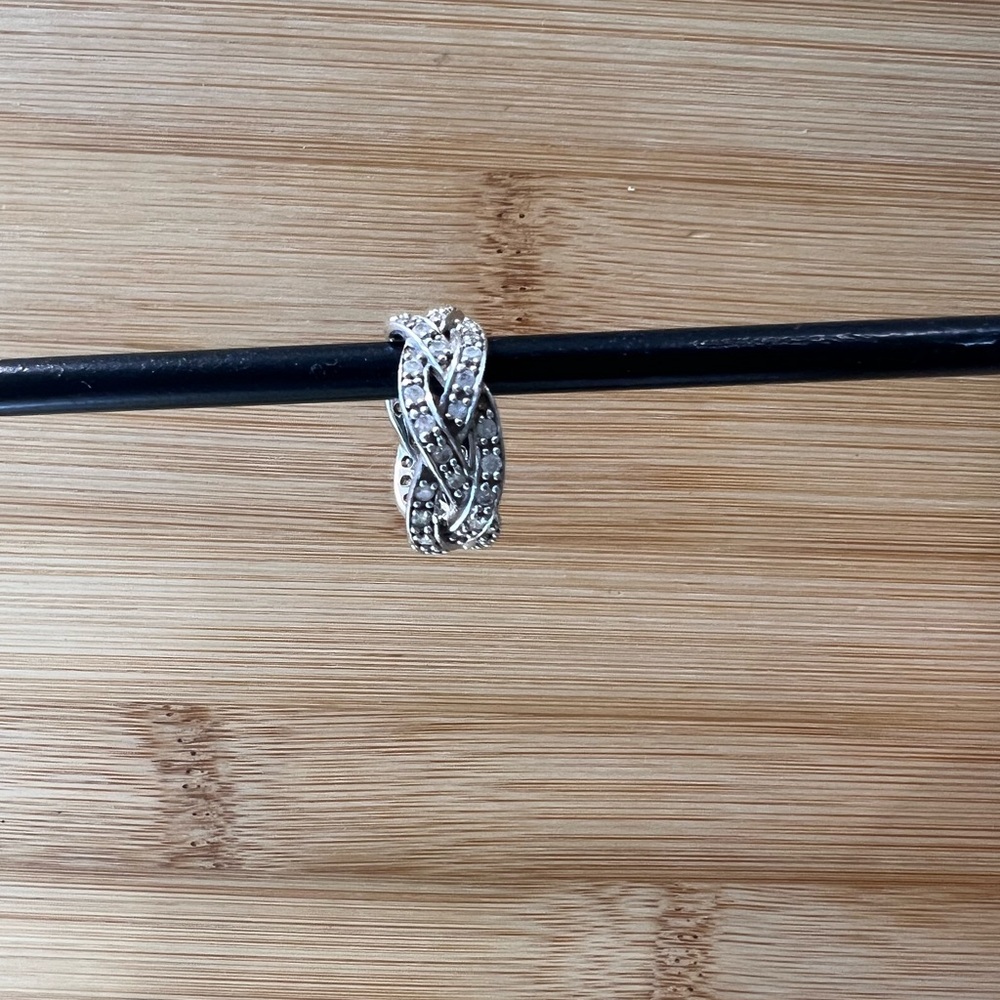 Elegant Sterling Silver Women's Ring